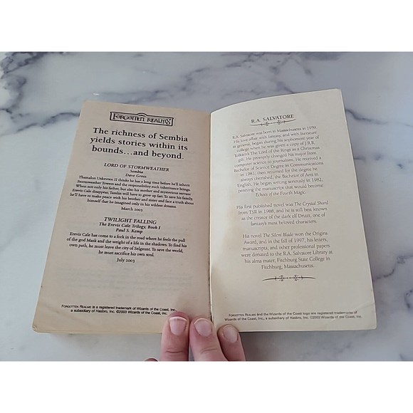 The Thousand Orcs R A Salvatore Paperback - Picture 8 of 10